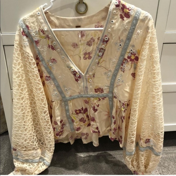 FreePeople Boogie All Night Embellished Top - Picture 3 of 3